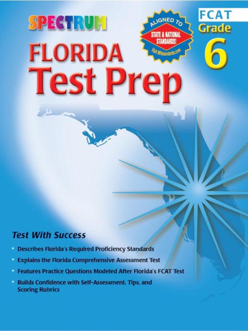Title details for Florida Test Prep, Grade 6 by Spectrum - Wait list